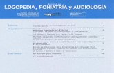  · Revistade órgano oficial de 'la Asociación Española de Logopedia, Foniatría y Audiología (AELFA) ISSN: 0214-4603 aelfa Volumen 35 Número 2