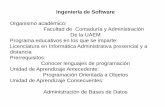 Ingeniería de Softwareri.uaemex.mx/oca/view/20.500.11799/31821/1/secme-18562.pdf · •Estimula el uso de tarjetas CRC(clase-responsabilidad-colaborador) •CODIFICACION: Una vez