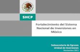 Fortalecimiento del Sistema Nacional de Inversiones en Méxicositeresources.worldbank.org/EXTLACREGTOPPUBSECGOV/Resources/LACMIC... · • Dictámen (opinión) de un tercero. Para