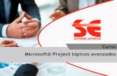 Microsoft® Project tópicos avanzados · 4.1 Introducción y definición 4.2 Tipos de costos 4.3 Tipos de costos disponibles en MS Project 2013 ®. 4.4 Cómo se crean presupuestos