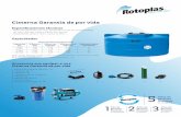 Cisterna Garantía de por vida - Rotoplas· Las Cisternas Garantía de por vida, están fabricadas en cumplimiento con la NOM NMX-C374-ONNCCE-CNCP-2012. Consumidor final · La línea