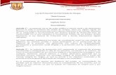 Ley de Protección Civil del Estado de Chiapas · 2018-10-08 · Ley de Protección Civil del Estado de Chiapas Última reforma P.O. 30-09-2018 Ley de Protección Civil del Estado