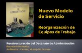 Nuevo Modelo de Servicio - Universidad Interamericana de ...ponce.inter.edu/wp-content/uploads/documentos/assessment/Administration.Reorg.2012.pdftuberías, 9 proyectos de remodelación