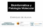 Bioinformática y Patología Moleculare-pat.org/DVD/pdf/edealava.pdf · Patología Molecular Diagnóstica •LIMS •Gestión de peticiones electrónicas ... •Integración en la