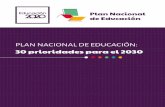 PLAN NACIONAL DE EDUCACIÓNeducacion2020.cl/sites/default/files/plan_nacional_de_educacion_2017.pdf · numerosos estudios el valor insustituible de la educación inicial de calidad,