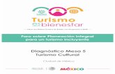 Diagnóstico. Mesa 5 Turismo Cultural Versión Final · • Fiesta de Día de muertos en Mixquic El pueblo de Mixquic, ubicado en la Delegación Tláhuac, es desde hace más de 400