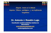 Coordinador comité de Bioética Instituto de Biomedicina … · 2018-05-11 · Alopecia Areata en la infancia Aspectos Clínicos patológicos y sus implicancias terapéuticas Dr.