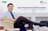 Sage Despachos Profesionales - Dataprix · El ERP del Despacho La solución Sage Profesional Class está dedicada a la Gestión Integrada de todas las áreas del Despacho: desde la