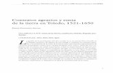 Contratos agrarios y renta de la tierra en Toledo, 1521-1650 · Contratos agrarios y renta de la tierra en Toledo, 1521-1650 Historia Agraria, 79 Diciembre 2019 pp. 7-40 9 1. INTRODUCCIÓN