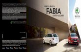 NUEVO ŠKODA FABIA HATCH & COMBI...permite expresar tu personalidad mientras conduces, con múltiples combinaciones posibles de techo y carrocería. Las luces LED muestran el camino