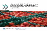 Guía OCDE‑FAO para las cadenas de suministro responsable en el … · 2019-02-13 · de suministro responsable del sector agrícola..... 31 Paso 2. Identificar, evaluar y priorizar