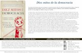 Diez mitos de la democracia - Almuzara librosgrupoalmuzara.com/libro/9788416776122_ficha.pdfDiez mitos de la democracia Los mitos de la democracia son necesarios en nuestra forma de