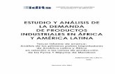 3 Informe Demanda de Productos Industriales de África y ... · Maquinaria y Equipamiento de Transporte 24,1 Productos Manufacturados 43,4 3º Productos Alimenticios 12,9 Minerales