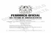 Periodico Oficial Num. 03, 21 Enero 2008 ... - Aguascalientes · te Municipal de Aguascalientes, en ejercicio de las facultades contenidas en los artículos 16, 38, fracciones I y