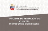INFORME DE RENDICIÓN DE CUENTAS · MDT-VSP-2015-0021, de abril del 2015, emitido por el Ministerio del Trabajo, que fueron sometidos concursos de méritos y oposición. • Elaboración
