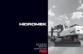 200W MH ES Katalog - Loizaga · 2016-11-10 · EXCAVADORA La cabina de la excavadora HMK 200W ha sido diseñada para permitir al operador un trabajo confortable incluso en las condiciones
