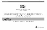 CORTE SUPERIOR DE JUSTICIA DEL CUSCO · 2018-08-02 · Livitaca, provincia de Chumbivilcas, Departamento del Cusco, de su señor Padre Q.E.V.F Florencio Olivares Vizarreta. Resolución