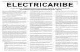 CONTRATO DE PRESTACIÓN DEL SERVICIO PÚBLICO DE ... · servicio público de distribución y comercialización de energía eléctrica en virtud de las cuales ELECTRICARIBE prestará