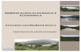 ZONIFICACIÓN ECOLÓGICA Y ECONÓMICAzee.regionhuanuco.gob.pe/wp-content/uploads/2016/... · presentes en el modelado de los paisajes, como son la acción de los ríos y quebradas.