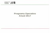 Programa Operativo Anual 2017 · 2018-02-12 · Apoyar la infraestructura aeroportuaria en el Aeropuerto de Creel y las aeropistas de Ojinaga y Delicias, Chihuahua. o Aeropuerto de