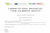 Libreto del musical CLMNTK Boys - Climantica.orgclimantica.org/climanticaFront/resource/libreto_musical.pdf · Teniendo en cuenta la dificultad de representar un musical con tan pocos