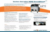 Series Secador NWB NovaWheel™...Pantalla Táctil intuitiva de fácil operacion • Codigos de alarma no confusos para ver • Temporizador de 7 dias - para auto on/off • Alertas
