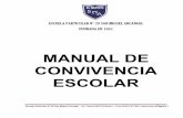 MANUAL DE CONVIVENCIA ESCOLAR - csma.cl DE CONVIVENCIA ESCOLAR.pdf · disciplinarios que describen las conductas que trasgreden las normas de convivencia, los procesos y formas de