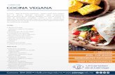 CURSO DE COCINA VEGANA - ucienega.edu.mxucienega.edu.mx/CURSO VEGANA.pdf · El Curso - Taller de Cocina Vegetariana - Vegana, tiene como objetivo que el alumno obtenga información
