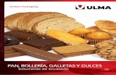 PAN, BOLLERÍA, GALLETAS Y DULCES · 2019-01-14 · Especialistas en pan, bollería, galletas y dulces Este sector requiere soluciones de envasado flexibles que garanticen la comercialización