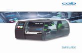 Catálogo Impresoras de etiquetas SQUIX · Impresoras de etiquetas SQUIX para aplicaciones industriales SQUIX ha sido desarrollada y mejorada en base al éxito de la familia de impresoras