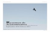 Resumen de Avistamientos - La Chiricoca · 2018-03-15 · Página 31 Estos son algunos de los avistamientos más interesantes que se hicieron en Chile, entre los meses de septiembre