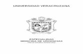 PEGEM Medicina-Urgencias 2012 - Universidad Veracruzana · 2014-01-23 · 1982, y desde entonces sus programas académicos han sido prácticamente los mismos de la Facultad de Medicina