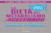 Introducción - Grijalbo Vital · 2017-10-25 · introducción 19 Hacer dieta tras dieta desgasta y apaga el metabolismo, pero la dieta del metabolismo acelerado lo enciende y activa