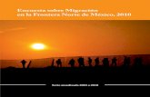 Encuesta sobre Migración en la - gobernacion.gob.mx · Encuesta sobre Migración en la Frontera Norte de México, 2010 Serie anualizada 2003 a 2010