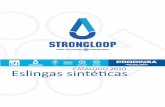 CATALOGO Eslingas sintéticas - Garmendia TECNICAS/1301...ciales, donde se requieran eslingas con accesorios, o de tamaños y capacidades mayores a las estándar, deben ser solicitadas
