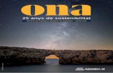 25 anys de sostenibilitat · número de la revista de Menorca Reserva de Biosfera, una publicació destinada a tots els menorquins, entesa com una eina d’informació i divulgació