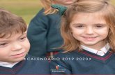 CALENDARIO 2019 2020CALENDARIO ESCOLAR COMIENZO DE CURSO Las clases darán comienzo el 10 de septiembre para los alumnos de Educación Infantil y Primaria y el 16 de septiembre para