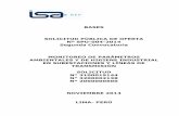 BASES SOLICITUD PÚBLICA DE OFERTA MONITOREO DE … en Curso/2014/SPU-004-2014...contratación del servicio de monitoreo de parámetros Ambientales y de Higiene Industrial en subestaciones
