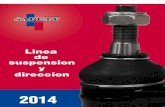 SAFETY - Autopartes Robot || Refaccionariaautopartesrobot.com.mx/.../catalogo_de_suspension_2014.pdf · 2016-12-26 · Partes de dirección.-Bieleta-Brazo auxiliar-Brazo pitman-Terminal