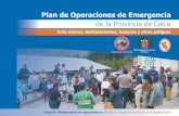 Plan de Operaciones de Emergencia de la Provincia de Calca · Proyecto: Fortalecimiento de Capacidades en Gestión de Riesgo de Desastres en la Región Cusco Plan de Operaciones de