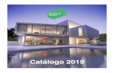 Catálogo 2019 - CUSTOM HOME · Los huecos de la vivienda están resueltos con carpinterías metálicas de aluminio (correderas y oscilo-batientes), que alojarán vidrios tipo climalit,
