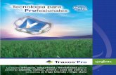 Tecnología para Profesionales · caciones de postemergencia en los cultivos de trigo duro y trigo blando. Traxos Pro contiene 30 g/l de Pinoxaden y 30 g/l de Clodinafop-progargil.