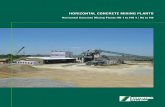 Schwing Stetter - Horizontal Concrete Mixing …Stetter horizontal concrete mixing plants HN 1 to HN 4 and H5 to H6 incorporate the experience of over 47 years in mixing plant technology.