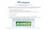 Nuevas funciones y características Aspel-BANCO 4 funciones y...de Excel, antes muestra la consulta para modificar algún dato si fuera necesario y posteriormente guardarlos, esto