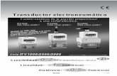 01 Air Line Equipmentcontent.smcetech.com/pdf/ITV1_2_3000_ES.pdf · 2006-06-19 · 1-174 Transductor electroneumático Serie ITV1000/2000/3000 Características técnicas Modelo Máxima