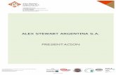 ALEX STEWART ARGENTINA S.A. - EnerNewsenernews.com/media/briefs/presentacion-alex-stewart... · 2016-03-04 · o Cuarteo en Cuarteador de Riffles tipo Jones o Pulverizado o Ensobrado