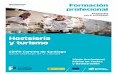Hostelería y turismo · 2019-03-14 · Hostelería y turismo Técnico/a en Cocina y Gastronomía Duración del estudio: 2.000 horas ¿Qué voy a aprender y hacer? • Ejecutar las