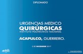 umq Acapulco 2017 wd - Diplomados en MedicinaTaller Sx. Coronario •Angina de Pecho •Infarto al Miocardio Módulo 2 Urgencias Cardiovasculares Módulo 3 Urgencias Pulmonares, Otorrinolaringología