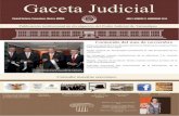 Gaceta JudicialGaceta Judicial · 2018-10-31 · comentar la película “Erin Brockovich: Una mujer audaz”, la que aborda un grave problema colectivo, desde una visión jurídica.