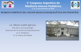 1° Congreso Argentino de Medicina Interna Pediátrica Interna...1° Congreso Argentino de Medicina Interna Pediátrica 2, 3 y 4 de noviembre de 2016 Lic. María Judith Iglesias Jefa